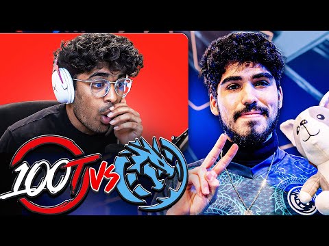 Can 100T Qualify?! | Curry reacts to 100 Thieves vs Leviatán (VCT 2024: Americas Stage 1)