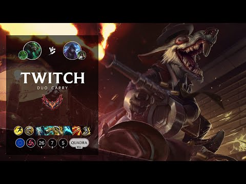 Twitch ADC vs Aphelios - EUW Grandmaster Patch 12.19