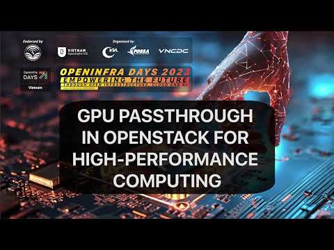 GPU Passthrough in OpenStack for High-Performance Computing | Saputro Aryulianto & Aji Arya