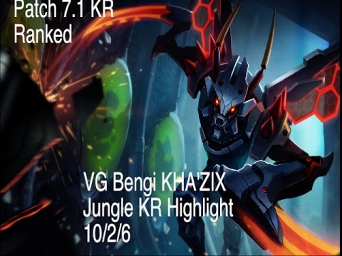 VG Bengi KHA'ZIX Jungle KR Highlight