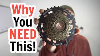 Best 7 Speed Freewheel Upgrade? Shimano MegaRange 14-34T Review & Install
