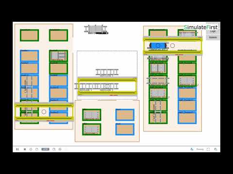 AnyLogic production scheduling simulation for large steel construction manufacturing plant
