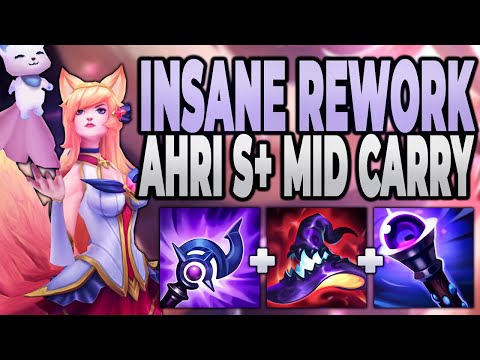 THIS REWORK MADE AHRI S+ TIER FOR SURE | Wild Rift Patch 3.3 Ahri Mid Gameplay