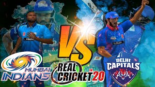 DC vs MI - Delhi Capitals vs Mumbai Indians IPL Match 46 Highlights Real Cricket 20