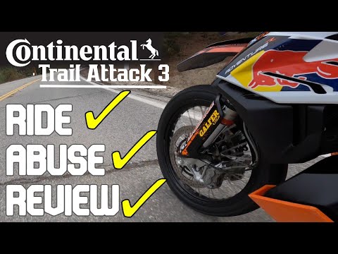 Street Tires used OffRoad? We Test the Continental Trail Attack 3