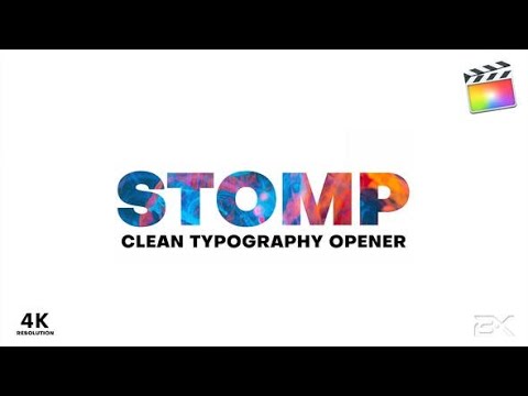 Apple Motion Template: Clean Stomp Opener