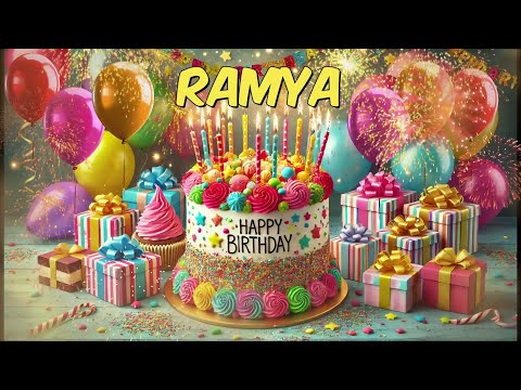 Happy Birthday RAMYA - RAMYA Happy Birthday Song