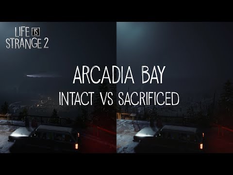 LiS2 - Arcadia Bay: Intact vs Sacrificed