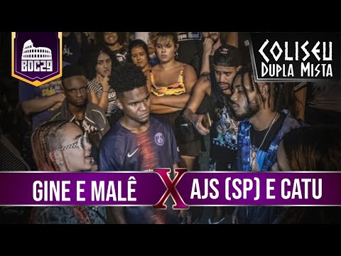 GINE E MALÊ X AJS (SP) E CATU - PRIMEIRA FASE - BATALHA DO COLISEU EDIÇÃO #29