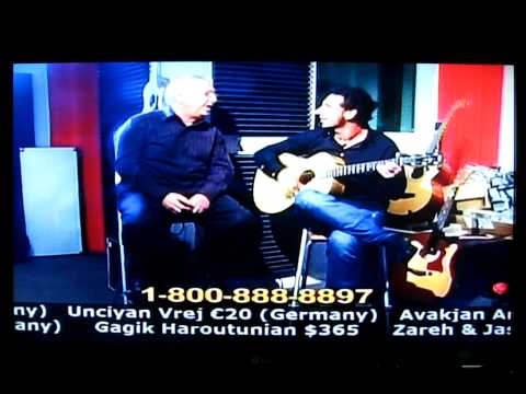 Serj Tankian and Khatchadour Tankian (Father - Son performance) at Armenia Fund Telethon