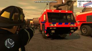 preview picture of video 'GTA 4 - Firetruck LIBERTY CITY - Brandweer Gent / Brussels Airlines - Oproer Politie HYDRAMAX'
