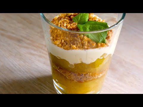 Old-Fashioned Danish Apple Cake Dessert "Æblekage" - Recipe # 161