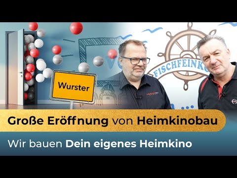 Großes Kino von unserem Partner Heimkinobau GmbH - jetzt neu an der Wurster Nordseeküste