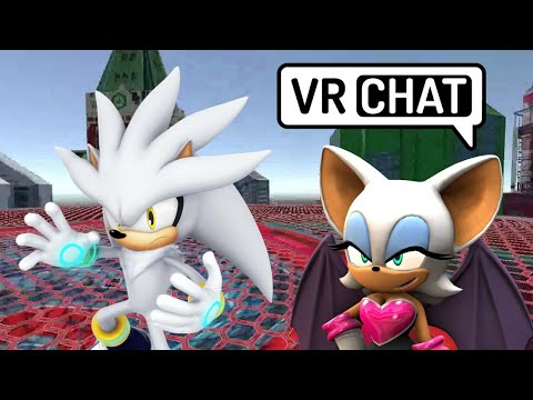 Rouge Trains with Dimensional Silver to Unlock her Hyper Form - VRChat