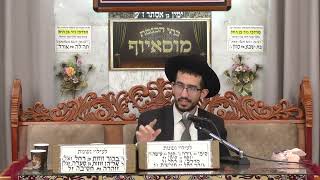 הרב נדב שרפי  •  פרפראות נפלאות על יום עשרה בטבת (בית הכנסת מוסאיוף) - התמונה מוצגת ישירות מתוך אתר האינטרנט יוטיוב. זכויות היוצרים בתמונה שייכות ליוצרה. קישור קרדיט למקור התוכן נמצא בתוך דף הסרטון