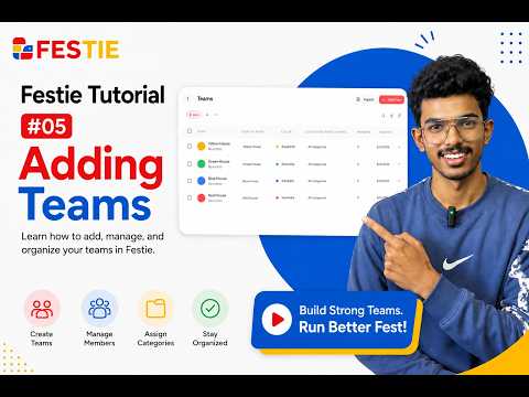 Adding Teams