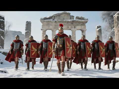 Epic Battle March of the Roman Legion | Witness the Glory of Ancient Warriors in Winter