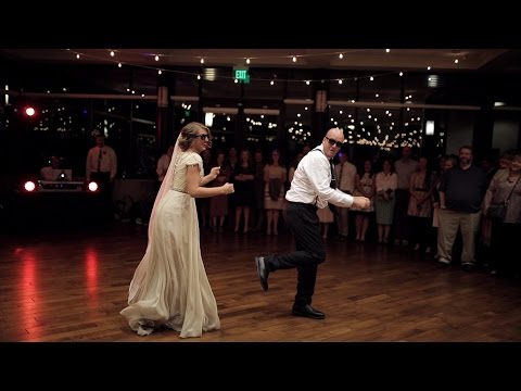 Father-Daughter Dance Goes Viral - Utah Bride and Father's Dance at Wedding
