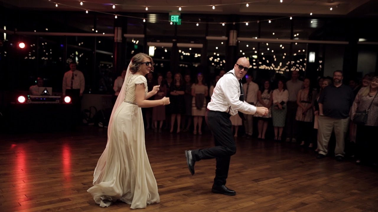BEST surprise father daughter wedding dance to epic song mashup | Utah Wedding Videographer thumnail