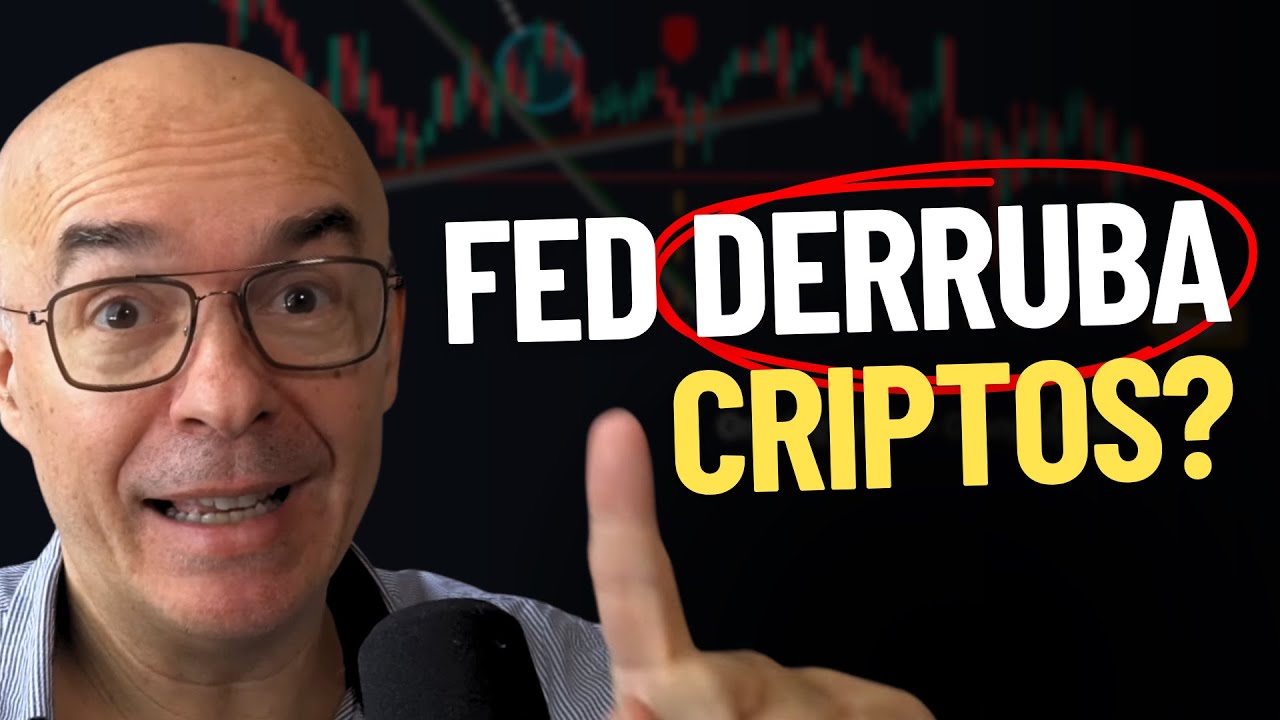 Fed fez CRIPTOS escorregarem? Tendência de ALTA ou QUEDA?