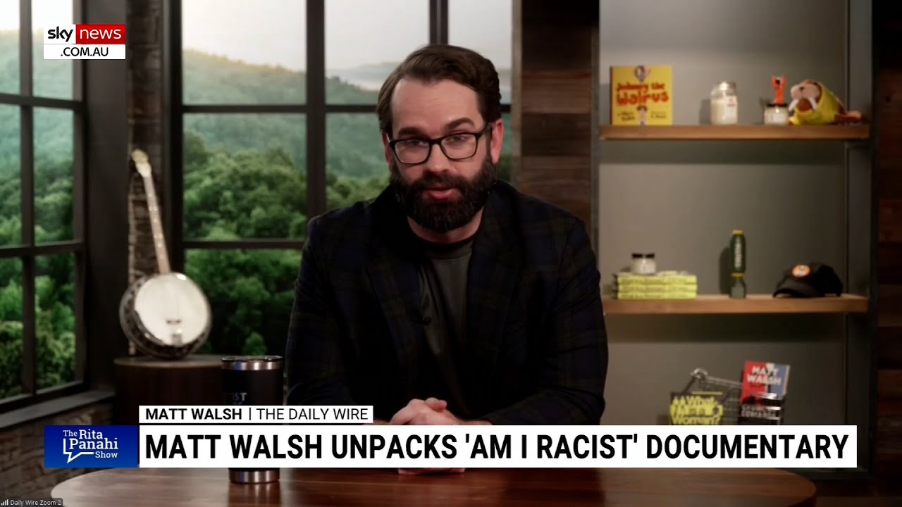 ‘Am I Racist?’: Matt Walsh sits down with Rita Panahi to discuss new film