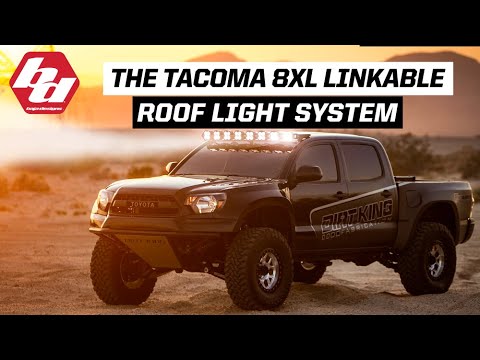 05+ Toyota Tacoma 8XL Linkable Roof Kit - Baja Designs
