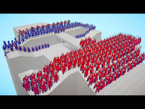 MEDIEVAL SHIELD 100x ⚔️ vs 👑 100x EVERY TEAM BATTLE / Totally Accurate Battle Simulator ( TABS )