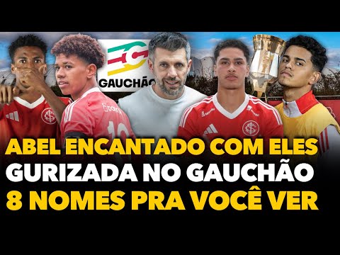 🔴💎 8 TALENTOS DA BASE DO INTER PRA VOCÊ FICAR DE OLHO NO GAUCHÃO! ABEL FICOU ENCANTADO E PEZZOLANO 