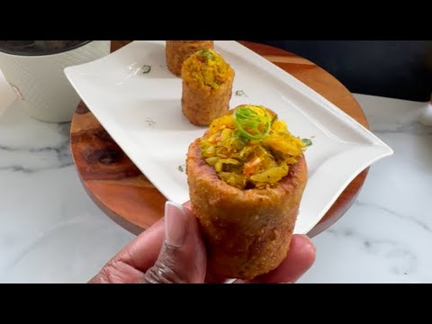 Plantain shot cups | Plantain Recipes | Plantain molds | FRUGALLYT