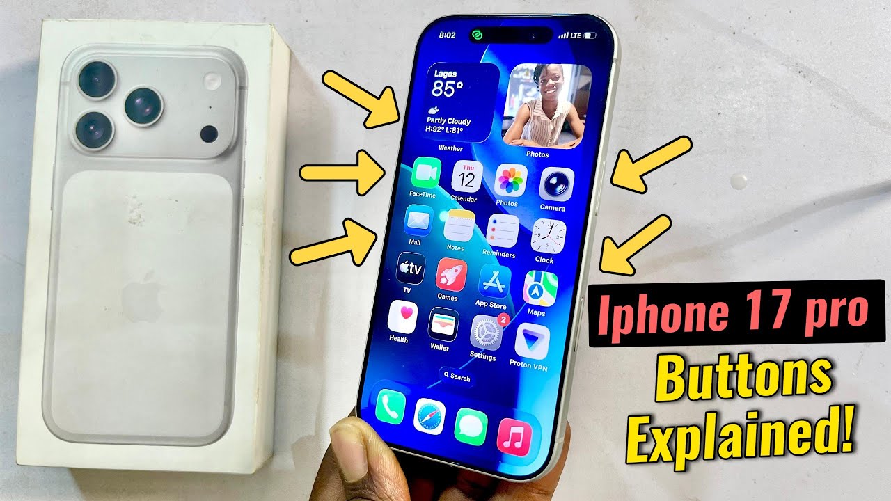 iPhone 17 Pro Buttons Explained: How to Use Every Button! 