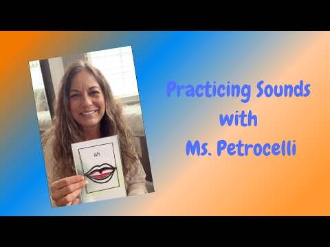 Practicing Sounds with Ms. Petrocelli