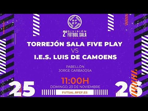 Torrejón Sala Five Play - IES Luis de Camoens | Segunda División Femenina Jornada 10