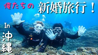 【夫婦のvlog】4泊５日の新婚旅行で人生初のダイビング体験！♯3【アラサー夫婦】