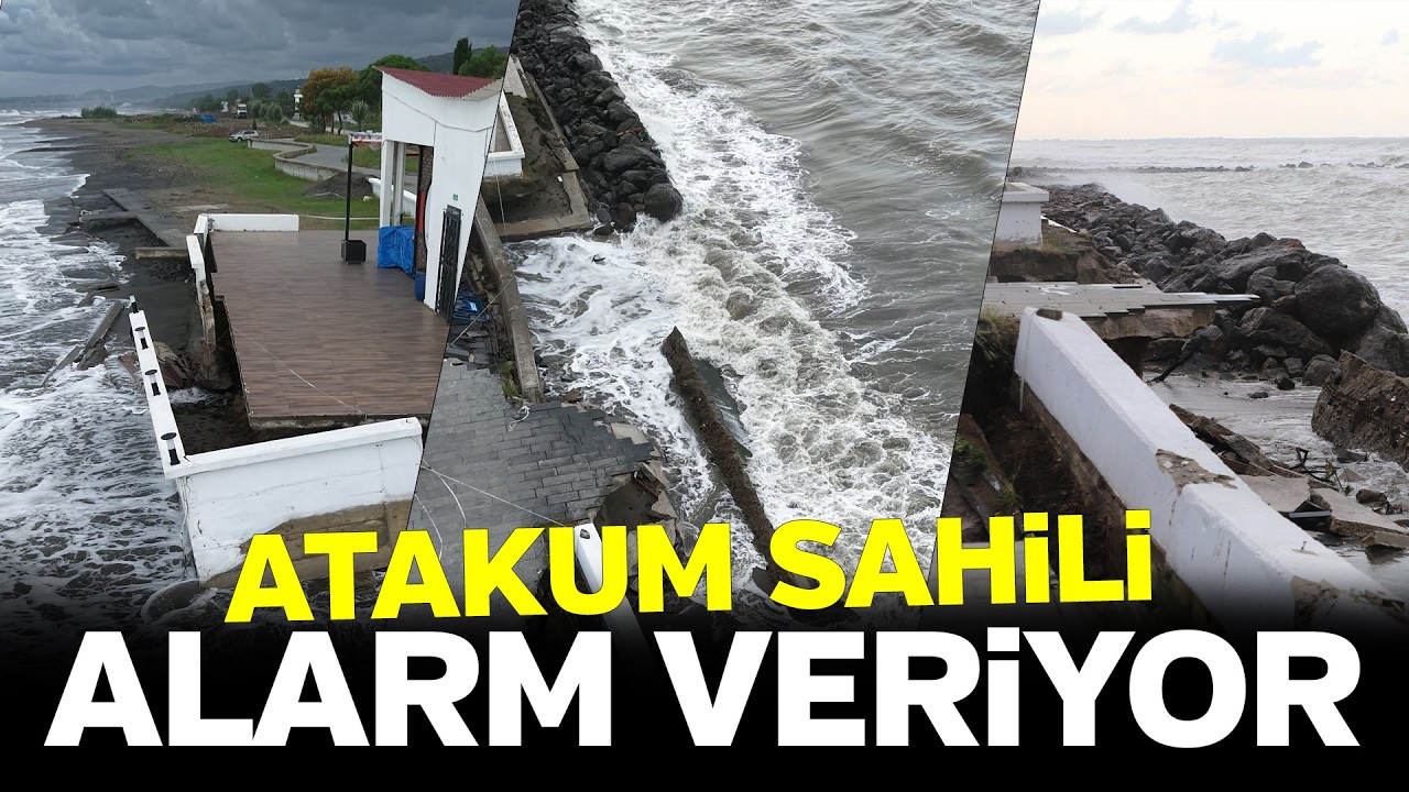 Atakum sahili alarm veriyor!