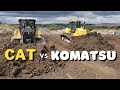 CAT D6 Vs KOMATSU D71