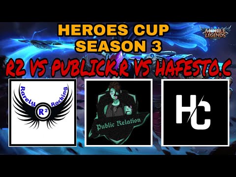 HEROES CUP ONLINE TOURNAMENT S 3 GRUB H " R2 VS PUBLIK R B VS HAFESTO C