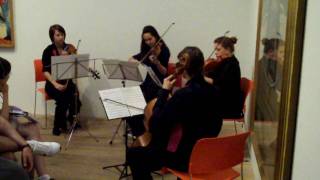 NYO Lliam Paterson string quartet
