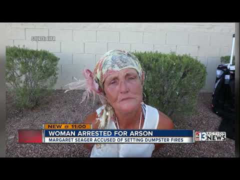 57-year-old woman arrested for arson after dumpster fire spreads to vacant building