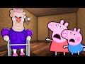 Peppa Pig and George Pig VS ESCAPE PAPA PIZZA'S PIZZERIA IN ROBLOX