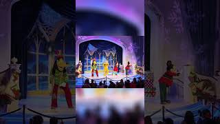Disney Characters' Joyful Holiday Show! #disneycruiseline #christmas #shorts