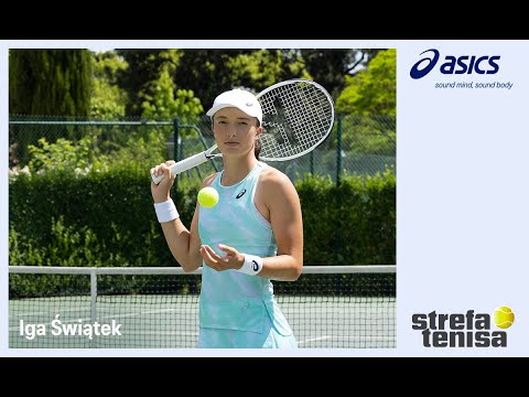 Wywiad z Igą Świątek prowadzi ekspert i komentator tenisa - Marek Furjan