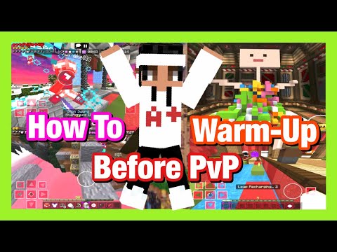HOW TO WARM-UP BEFORE PvP IN THE HIVE | Minecraft Bedrock Edition |