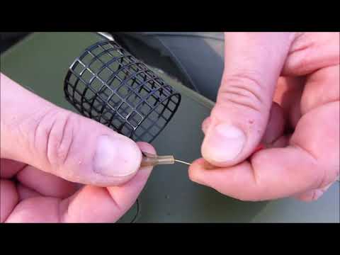 Leichte Wurm-Feedermontage (Bindeanleitung) #fishing #feedshorts #methodfeeder #methodfeederfishing 