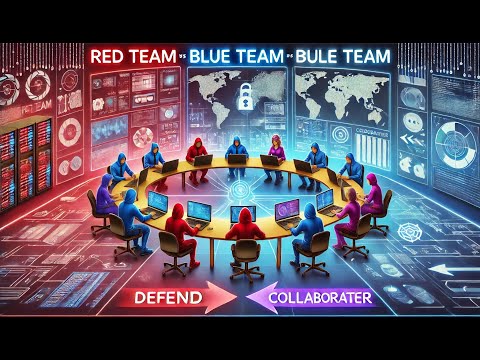 Red Team Blue Team and purple Team The Ultimate Cybersecurity Framework