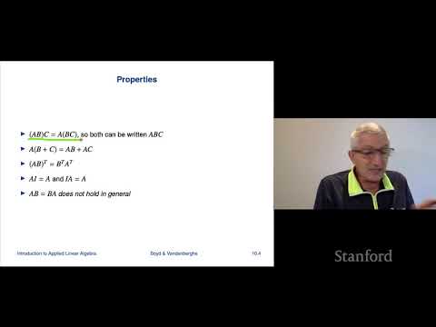 Stanford ENGR108 Introduction to Applied Linear Algebra | 2020 | Lecture 1 Introduction