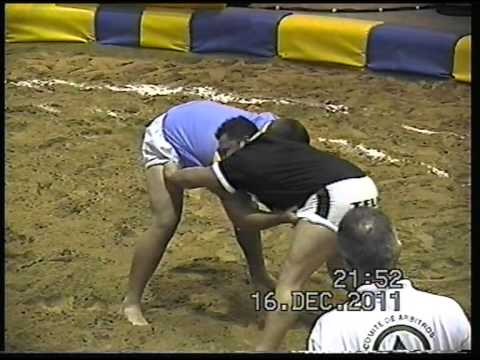 lucha entre el  CL. Almogaren y el CL. Castro morales Final liga del Cabildo de Gran Canaria