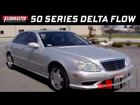 2004 Mercedes S500 With Flowmaster 50 Series Delta Flow Mufflers