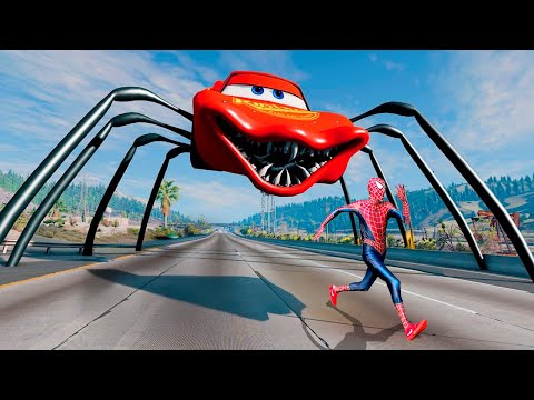 Homem-Aranha e o Monstro Carro Aranha - Filme Completo McQueen