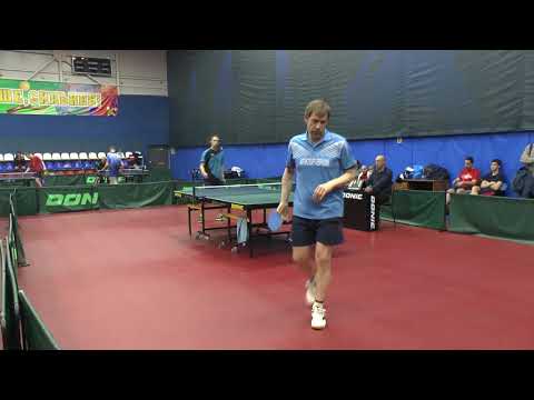 Чемпионат России-2017 по пинг-понгу. Полуфинал. Дмитрий Бобров - Дмитрий Попов