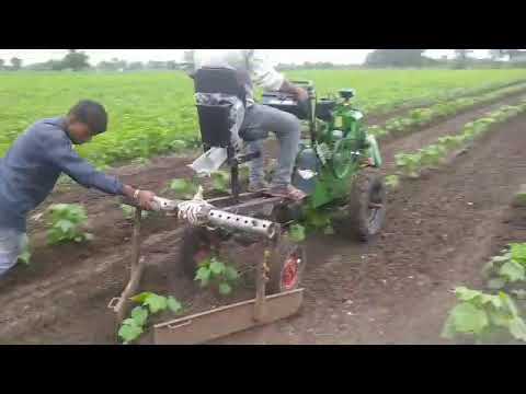 Tractor Corn Harvester Machine
